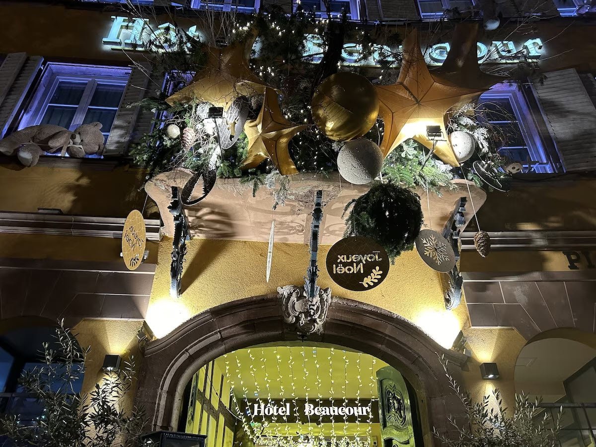 Facade of Hotel Beaucour