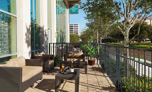Outdoor sitting area