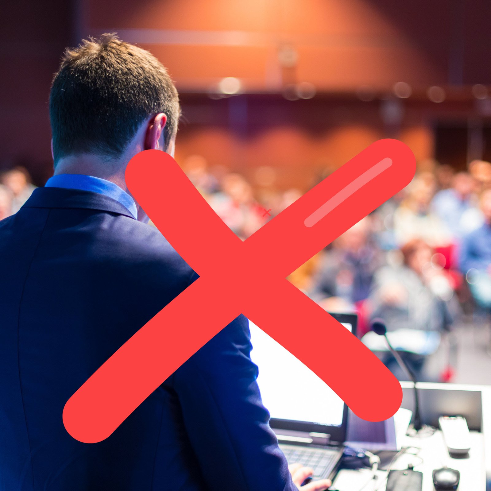 No large audiences