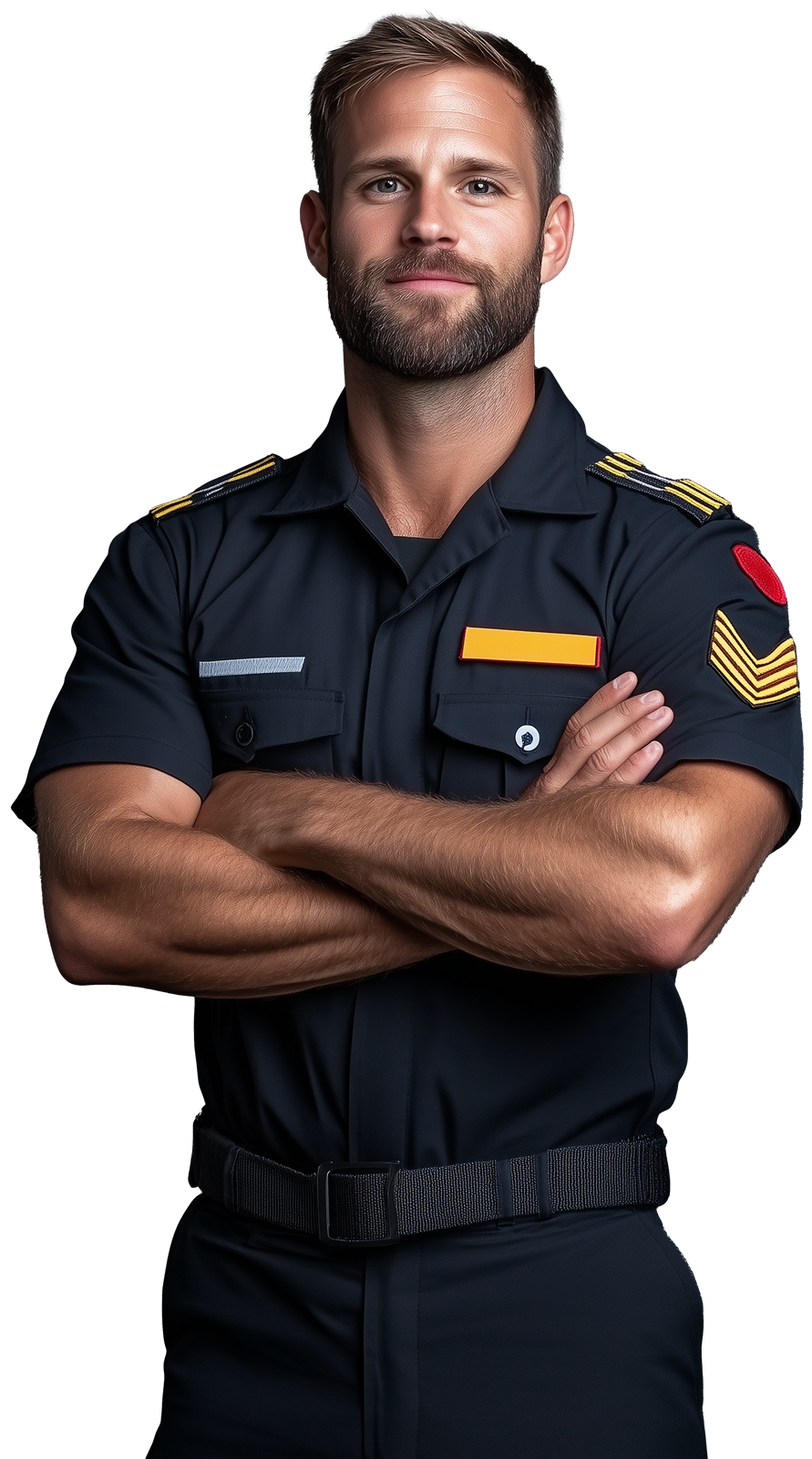 Male paramedic