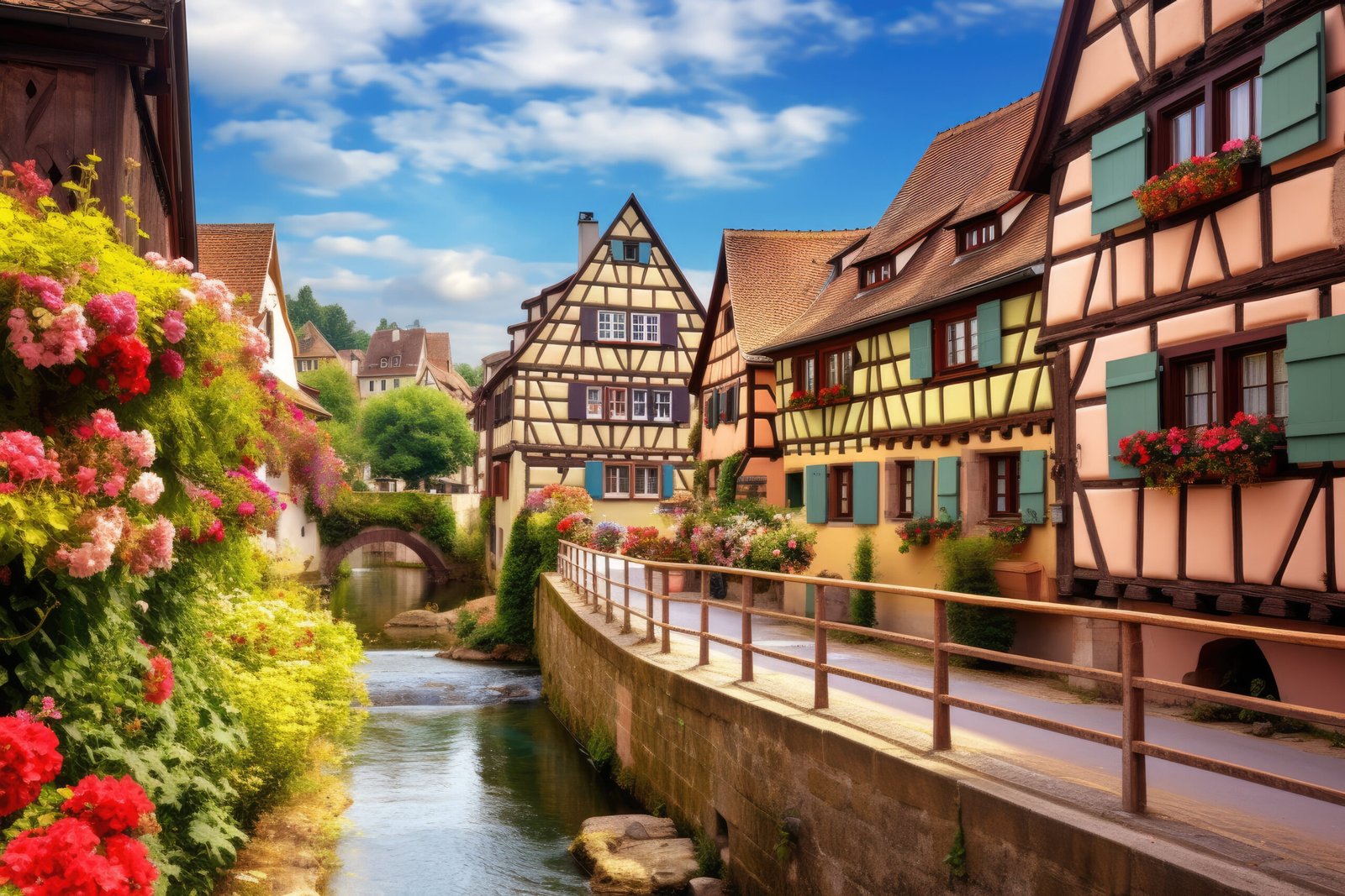 View of Strasbourg, France