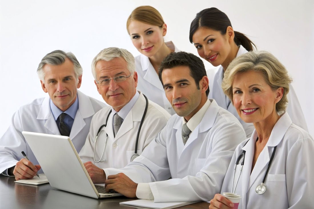Group of doctors