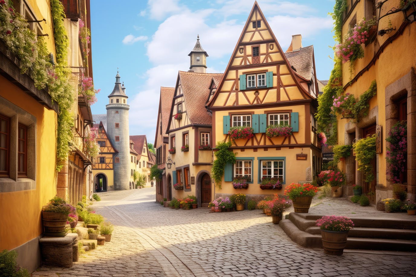 View of Strasbourg, France